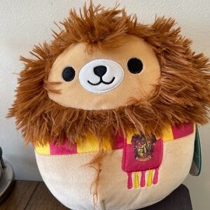 Harry Potter Lion Plush Toy with Gryffindor Scarf